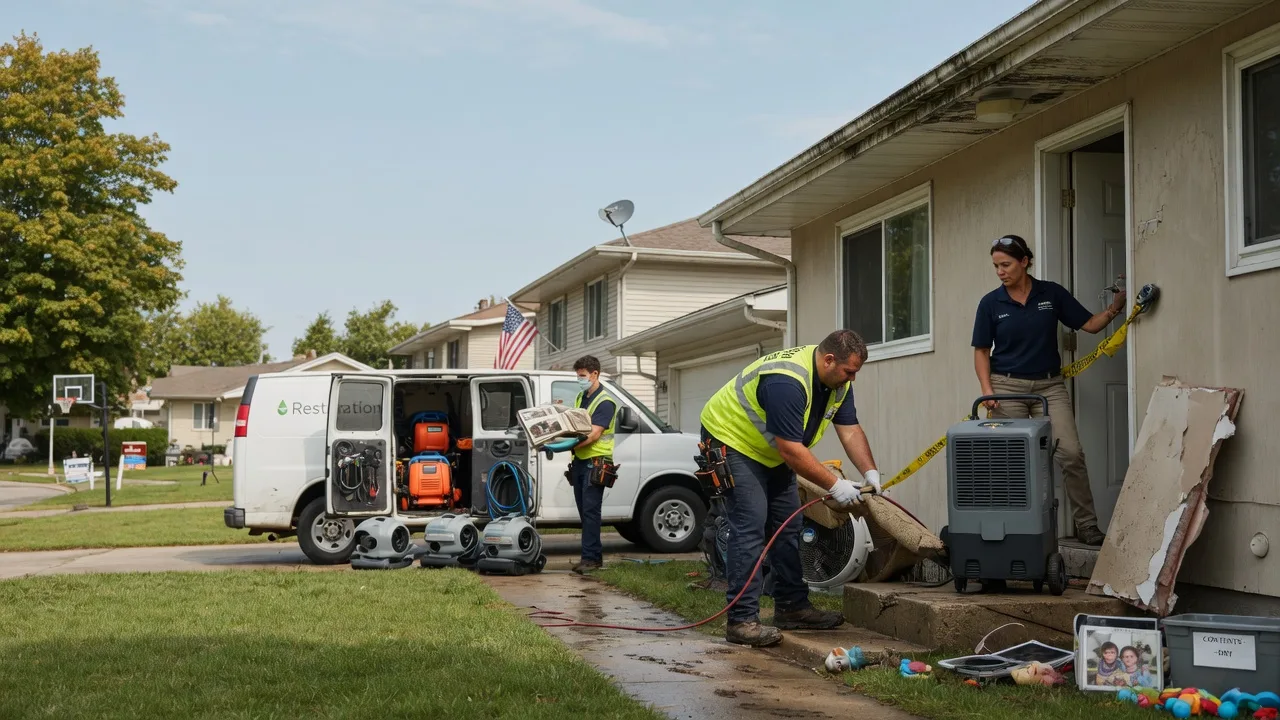 Water Damage Restoration in Paris, MI near me